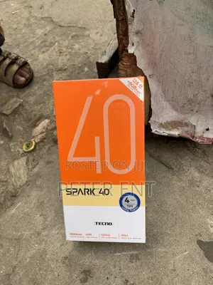 New Tecno Spark 40 128 GB Blue