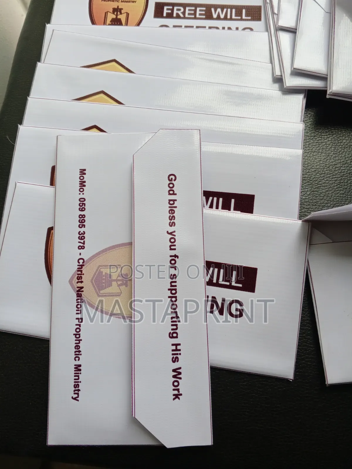 Church Offering Envelopes (MOQ 100pcs)
