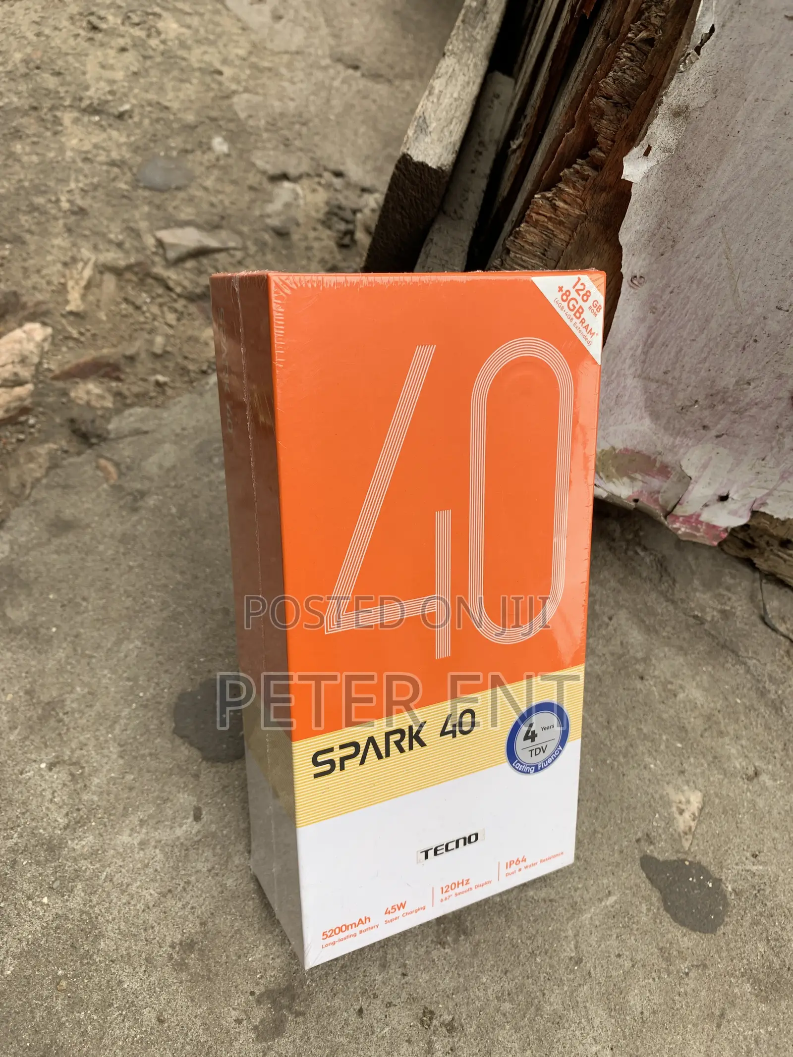 New Tecno Spark 40 128 GB Blue