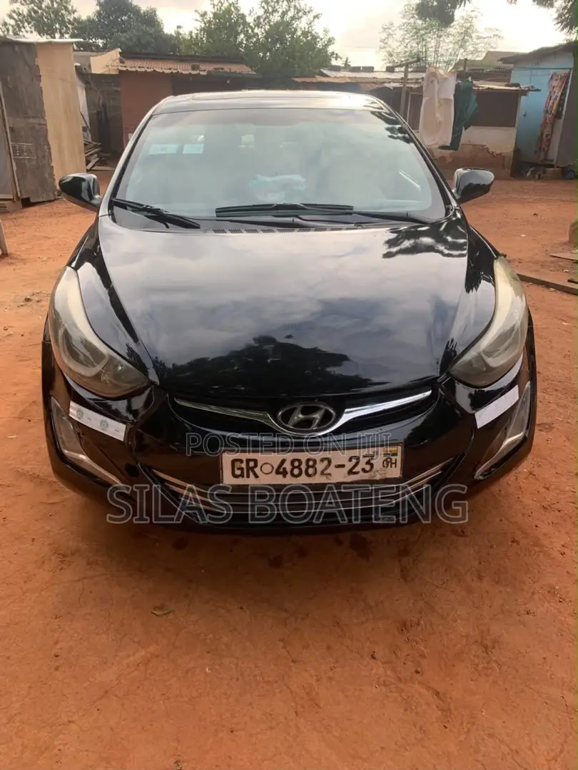 Hyundai Elantra Limited 4dr Sedan (1.8L 4cyl 6A) 2015 Black
