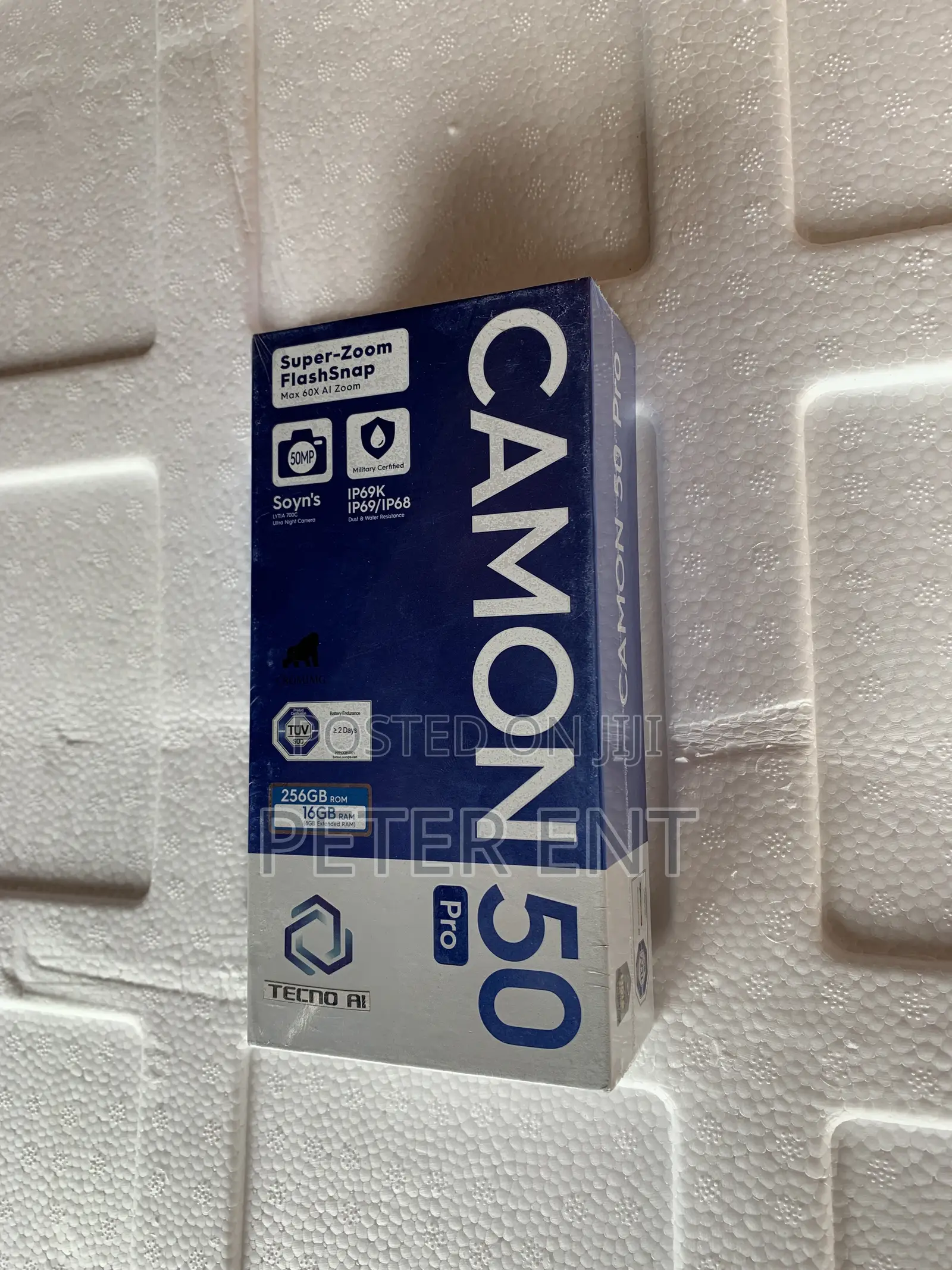 New Tecno Camon 50 Pro 256 GB Purple