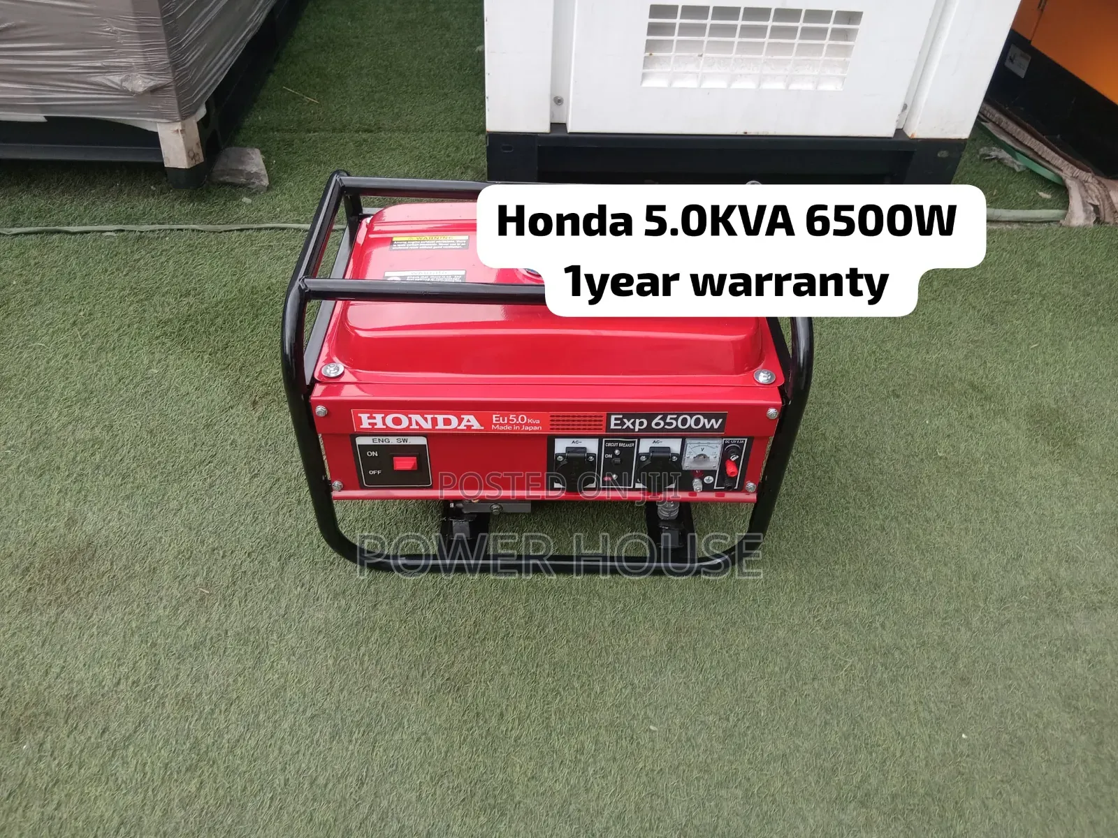 Honda 6500W Petrol Generator – Powerful, Reliable & Durable Genset
