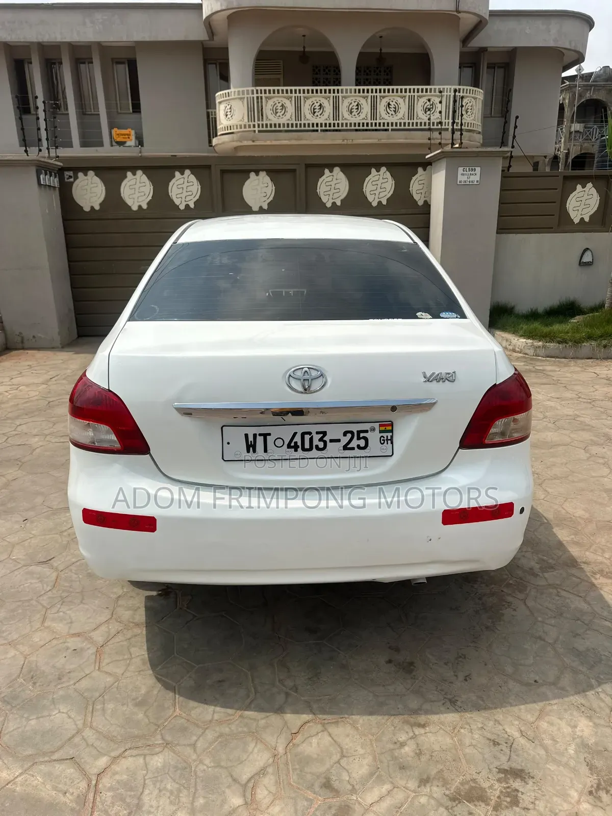 Toyota Belta 2010 White