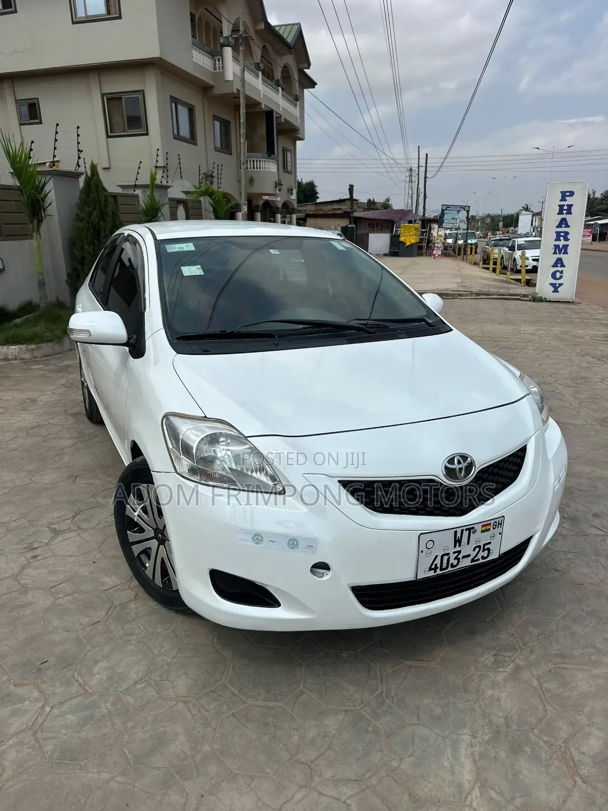 Toyota Belta 2010 White