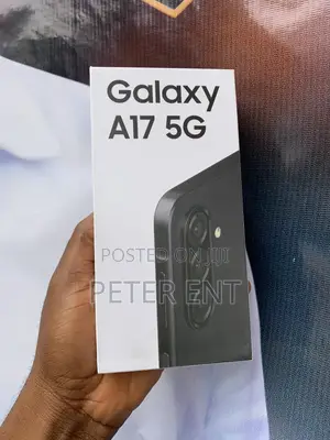 New Samsung Galaxy A17 5G 256 GB Black