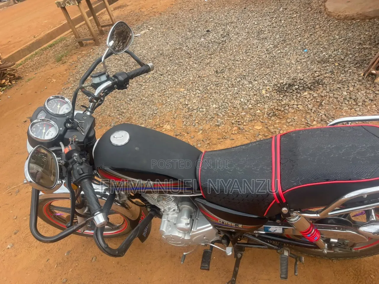 Haojue HJ125-8K 2025 Black