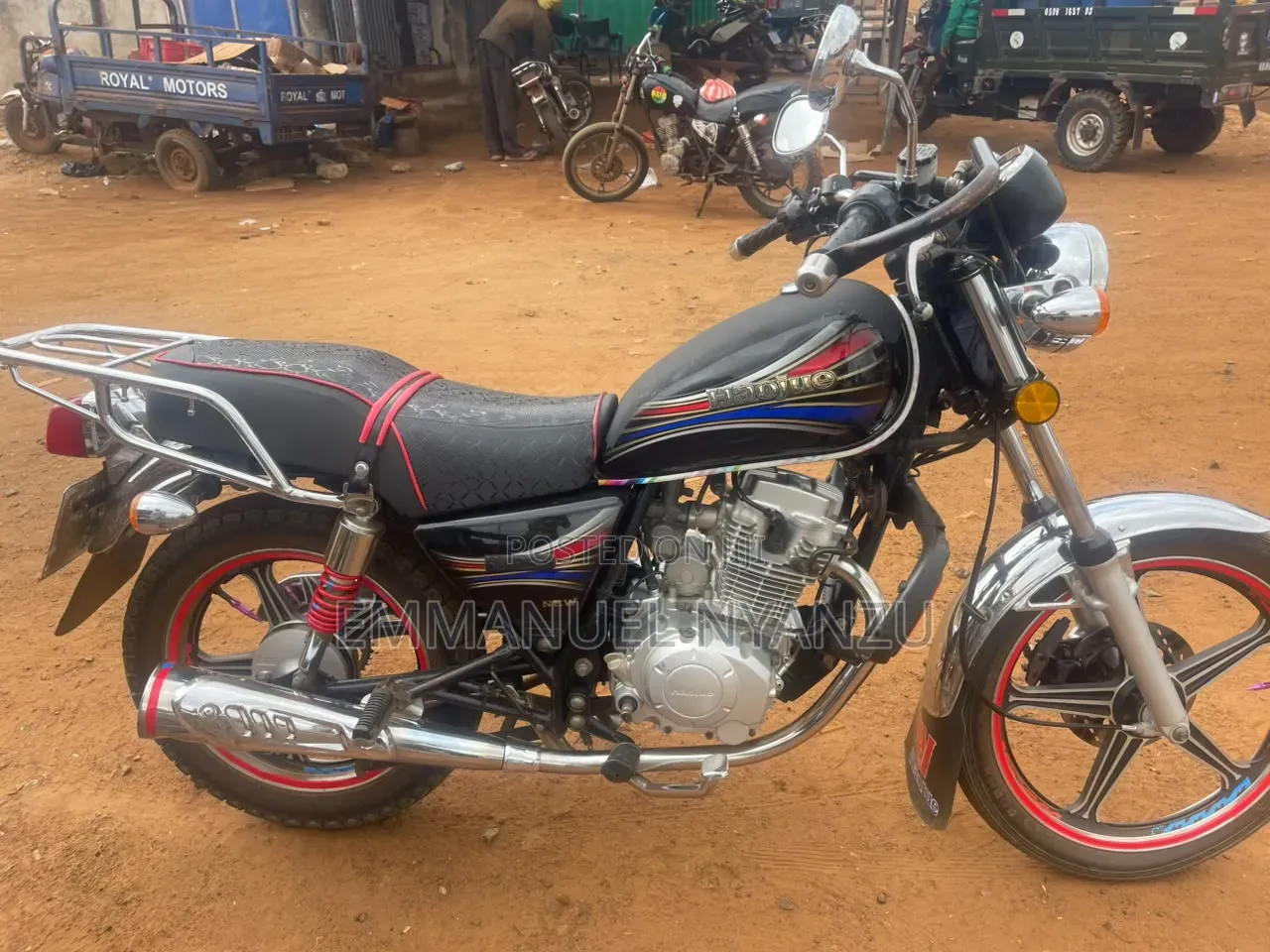 Haojue HJ125-8K 2025 Black