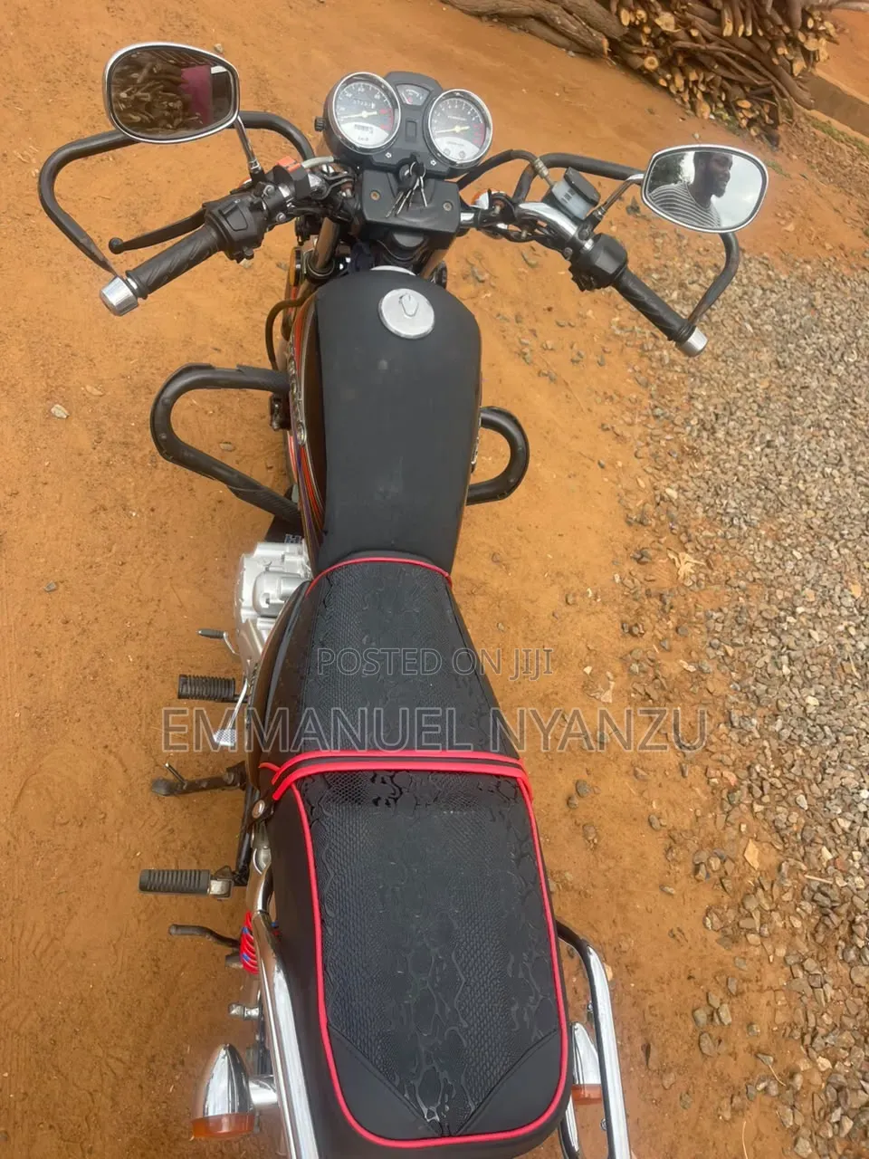 Haojue HJ125-8K 2025 Black