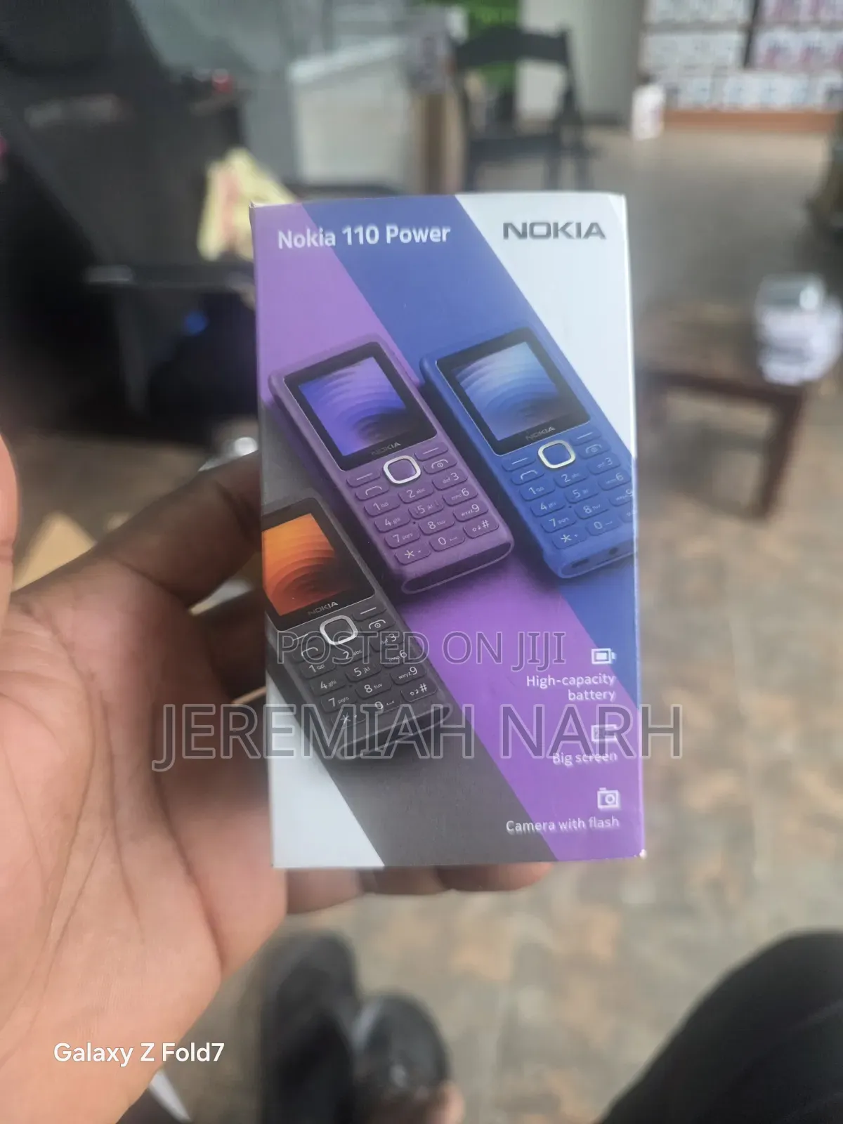 New Nokia 110 4G Black