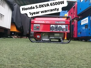 Original Honda 6500W Generator – Heavy Duty Power Supply Shop & Office