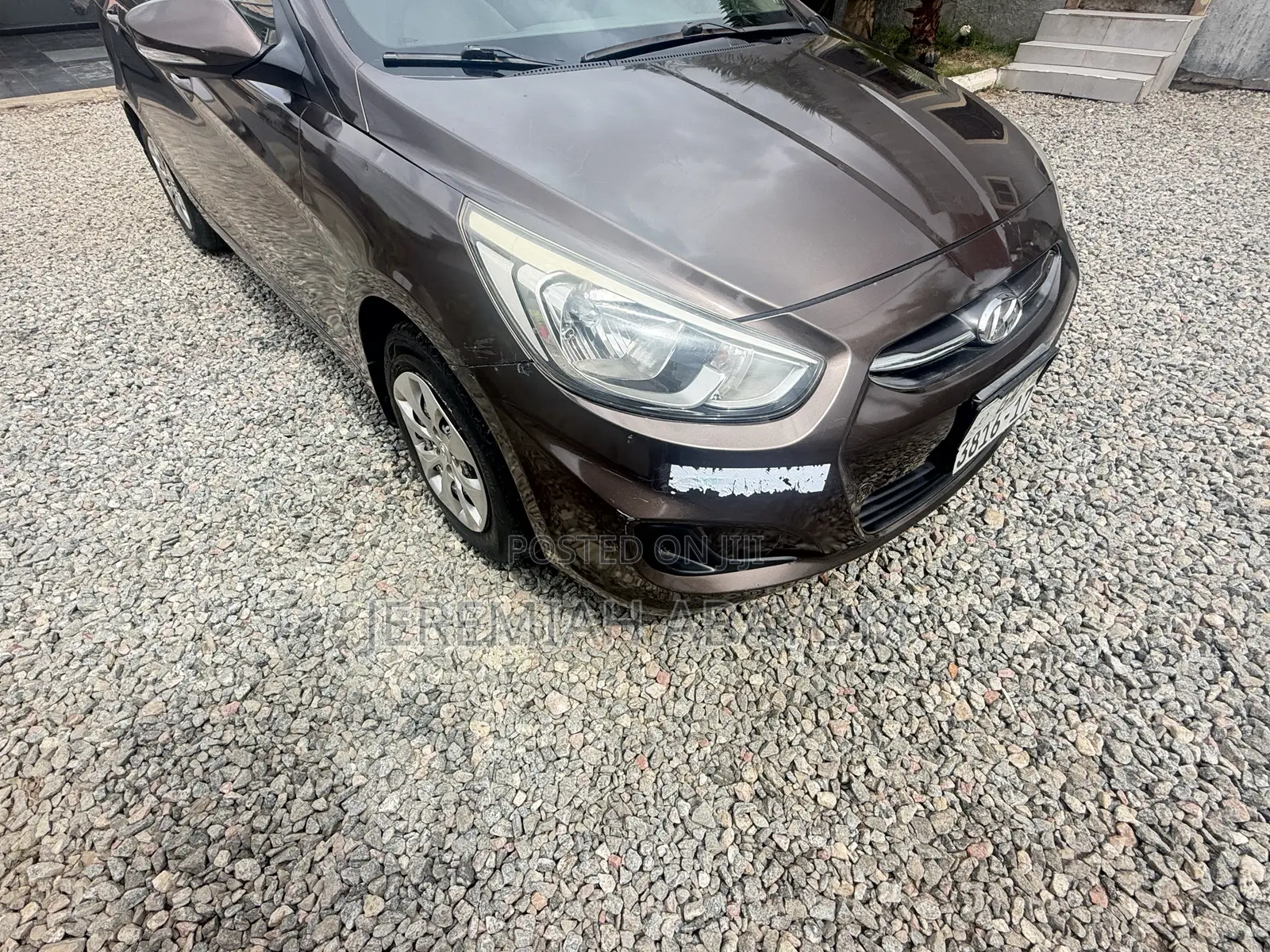 Hyundai Accent 2014 Brown