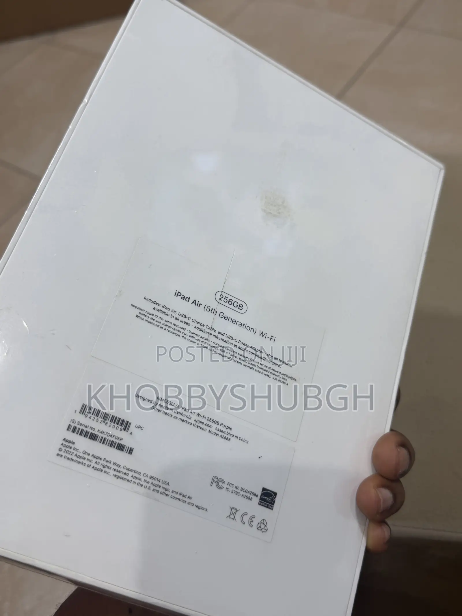 New Apple iPad Air (2022) 256 GB