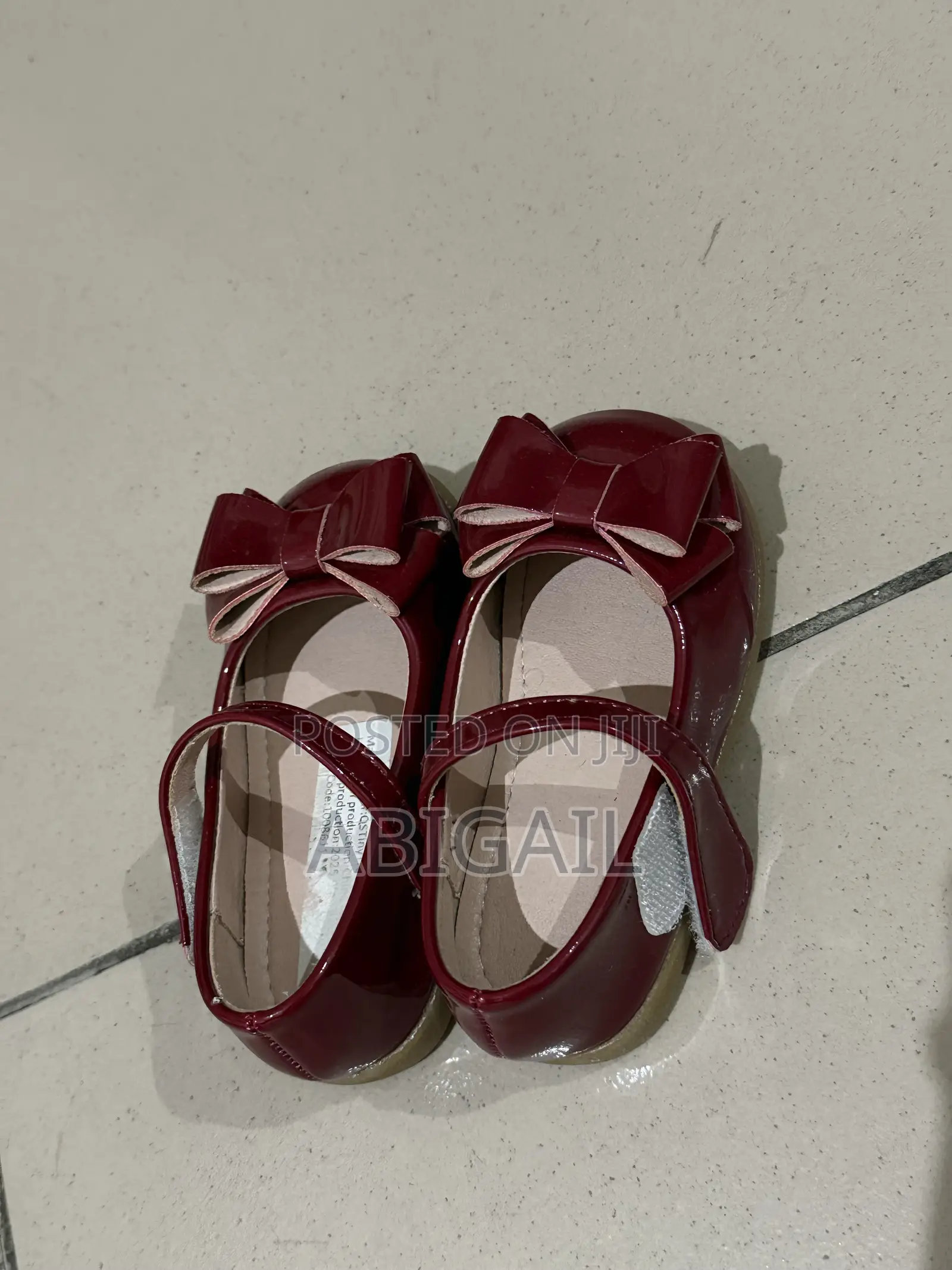 Dressy Red Toddler Shoes