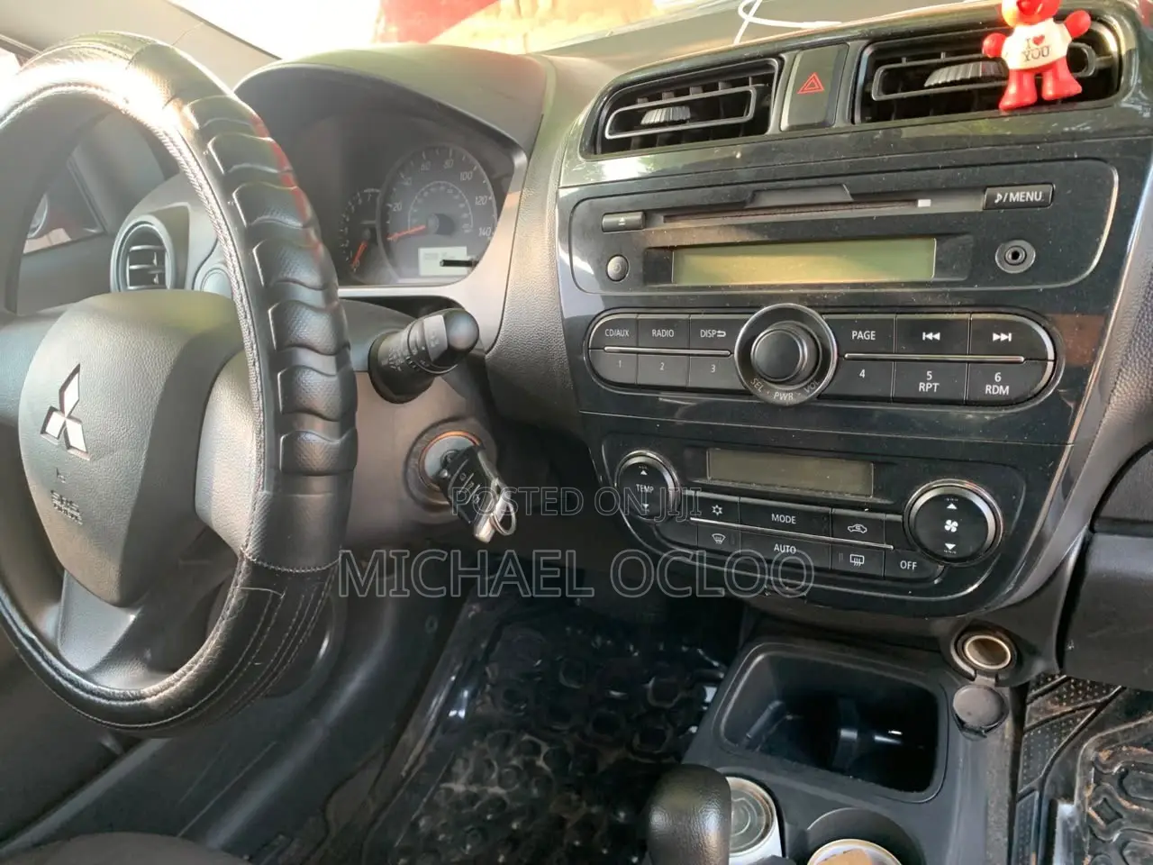Mitsubishi Mirage DE 4dr Hatchback (1.2L 3cyl CVT) 2015 Red
