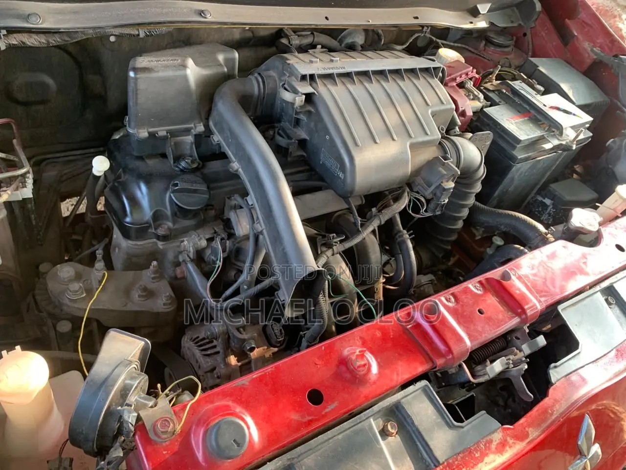 Mitsubishi Mirage DE 4dr Hatchback (1.2L 3cyl CVT) 2015 Red