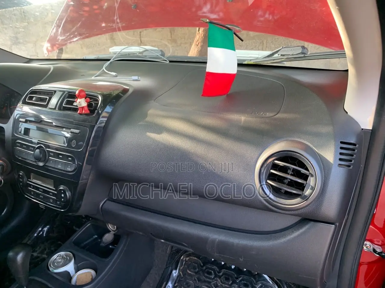 Mitsubishi Mirage DE 4dr Hatchback (1.2L 3cyl CVT) 2015 Red
