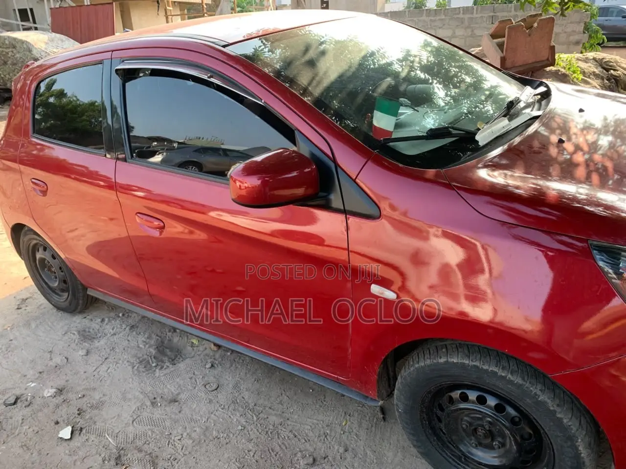 Mitsubishi Mirage DE 4dr Hatchback (1.2L 3cyl CVT) 2015 Red