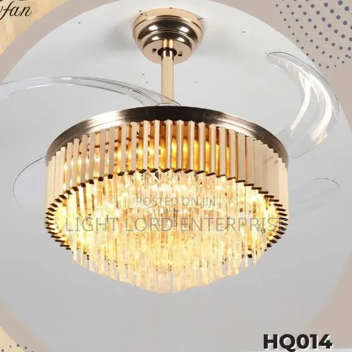 Ring Cap Chandelier Fan Light