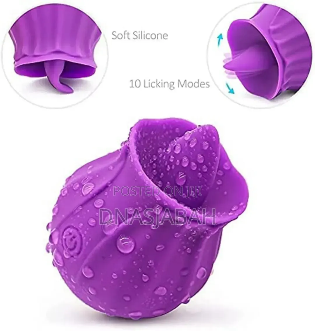 RUNSONE Rose Tongue Licking Vibrator