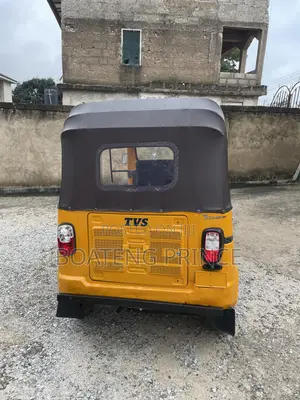 TVS King Deluxe Plus iTouch Start 2025 Yellow