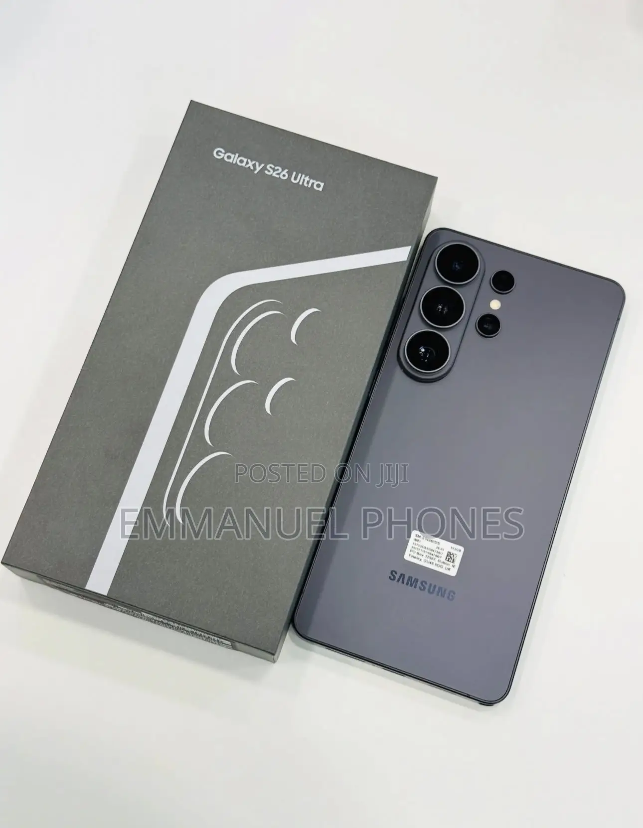 New Samsung Galaxy S26 Ultra 5G 1 TB Blue