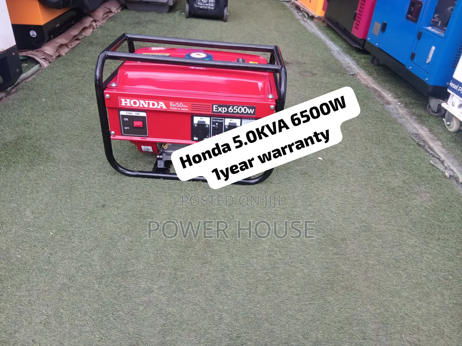 Brand New Honda 6500W Generator – Powerful Petrol Genset Built