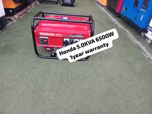 Brand New Honda 6500W Generator – Powerful Petrol Genset Built
