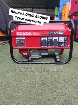 Brand New Honda 6500W Generator – Powerful Petrol Genset Built