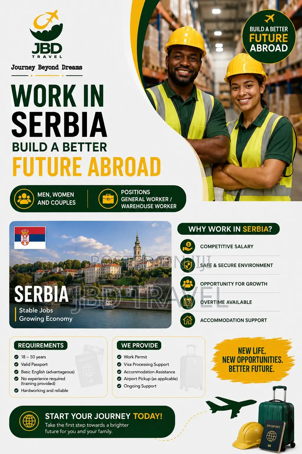 Work in Serbia