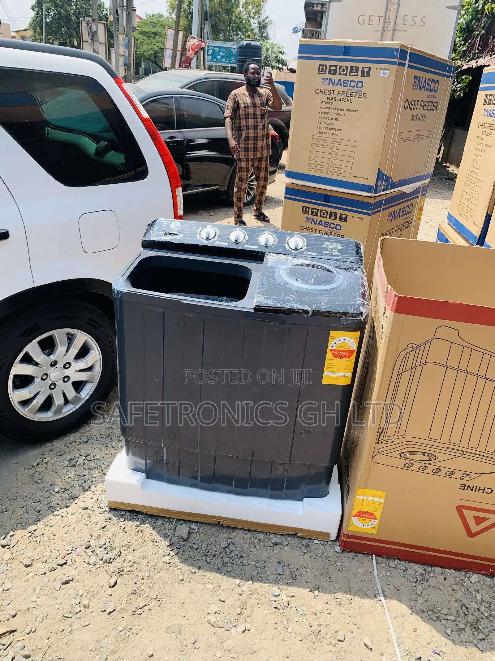 Authentic New Zara Washing Machine 13KG Semi Automatic Twintub