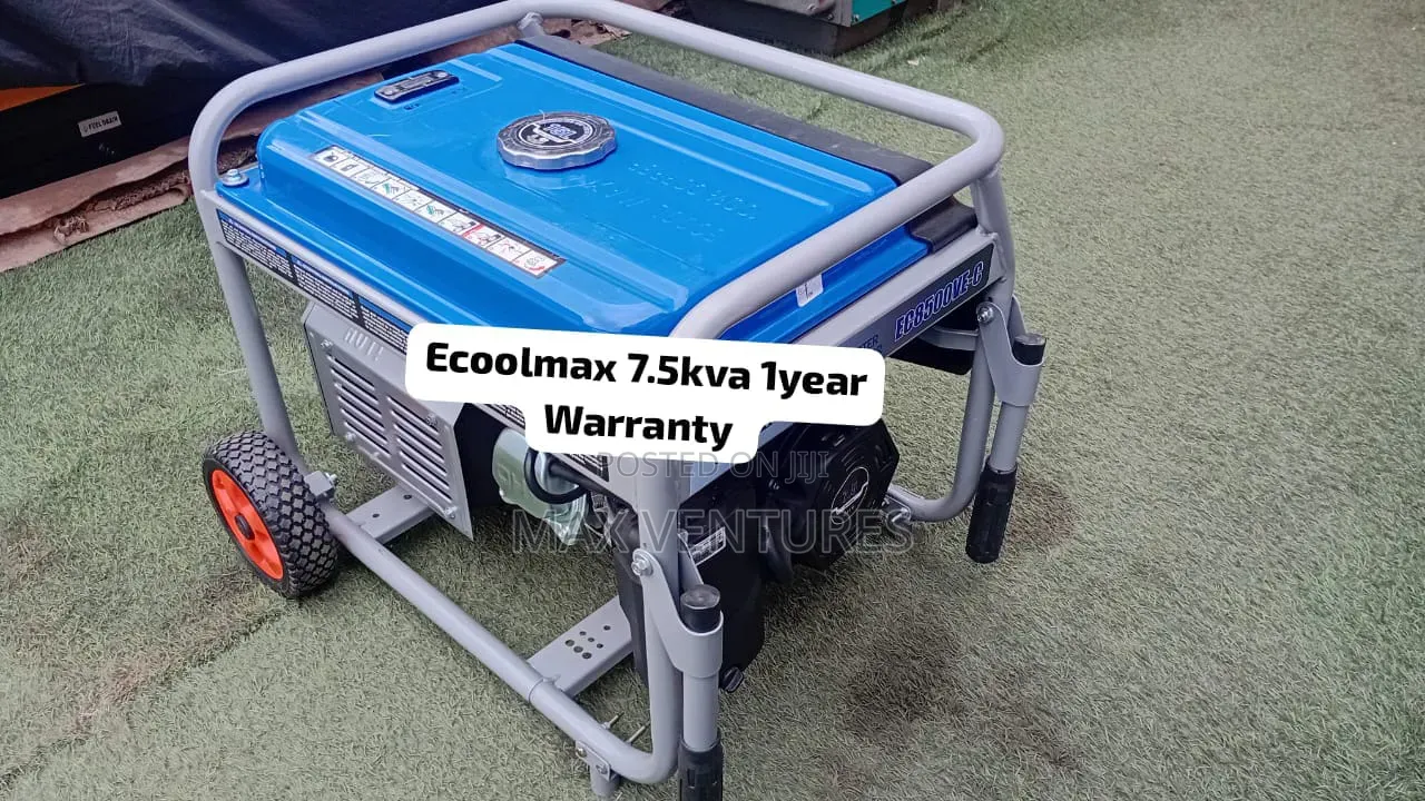 Premium Ecoolmax 7.5kVA Diesel Generator 7.5kva