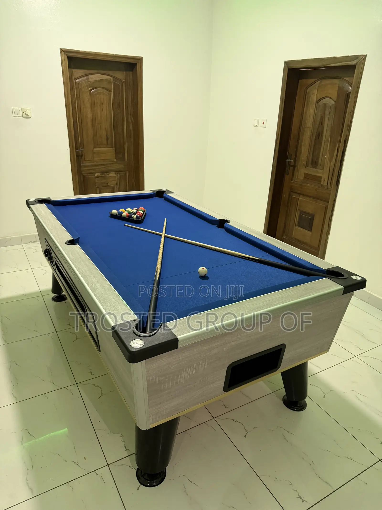 The Trosted Marble Pool Table (Snooker Board)