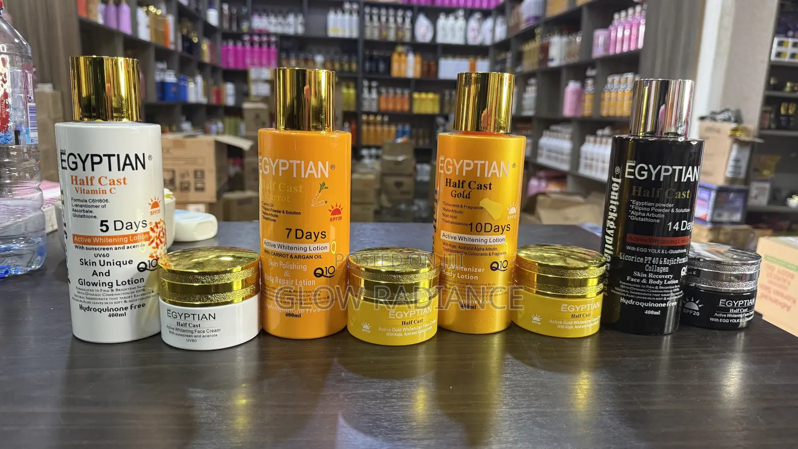 Egyptian Half Cast Lotion and Face Cream