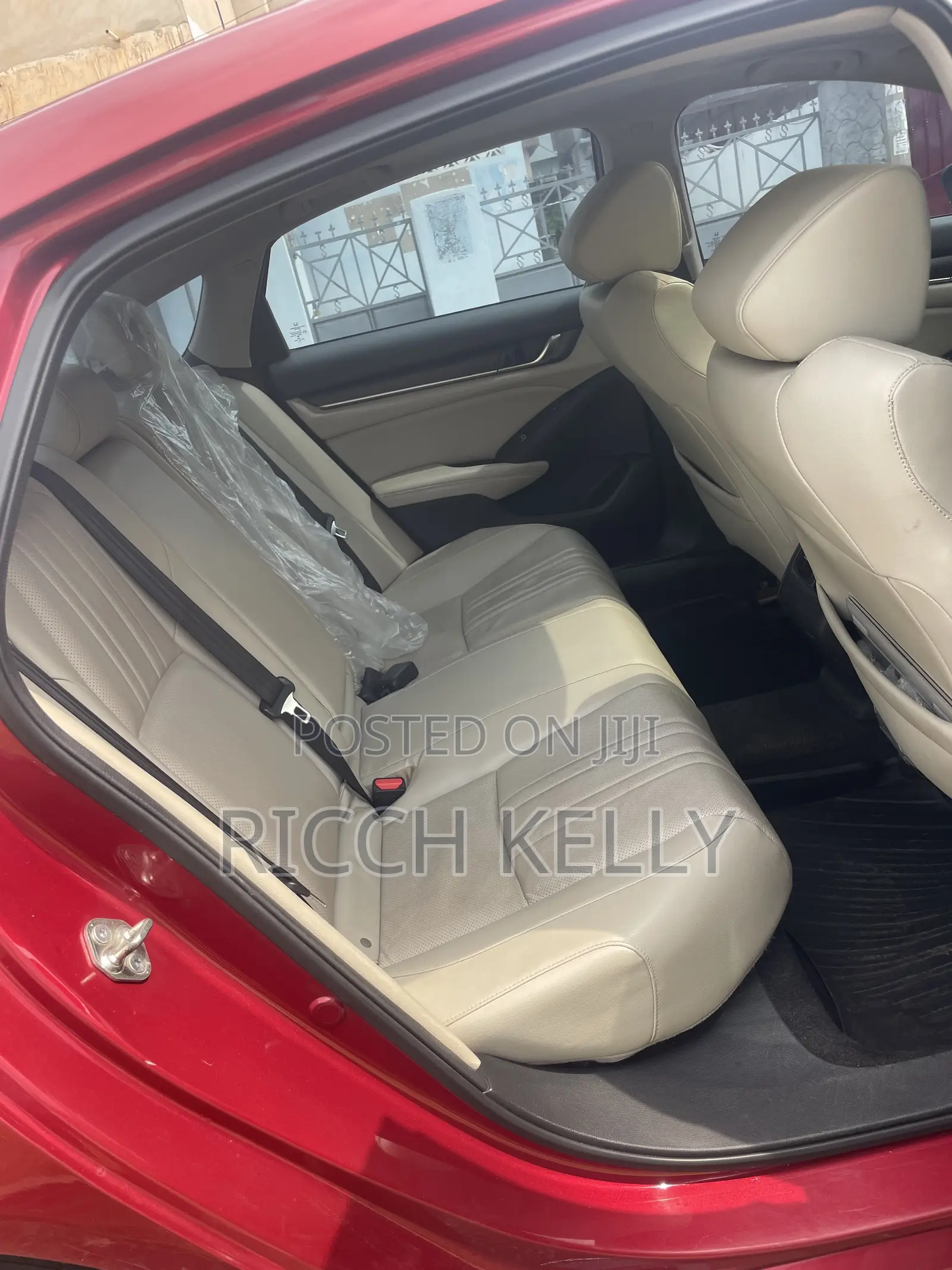 Honda Accord Touring 2.0T 2018 Red