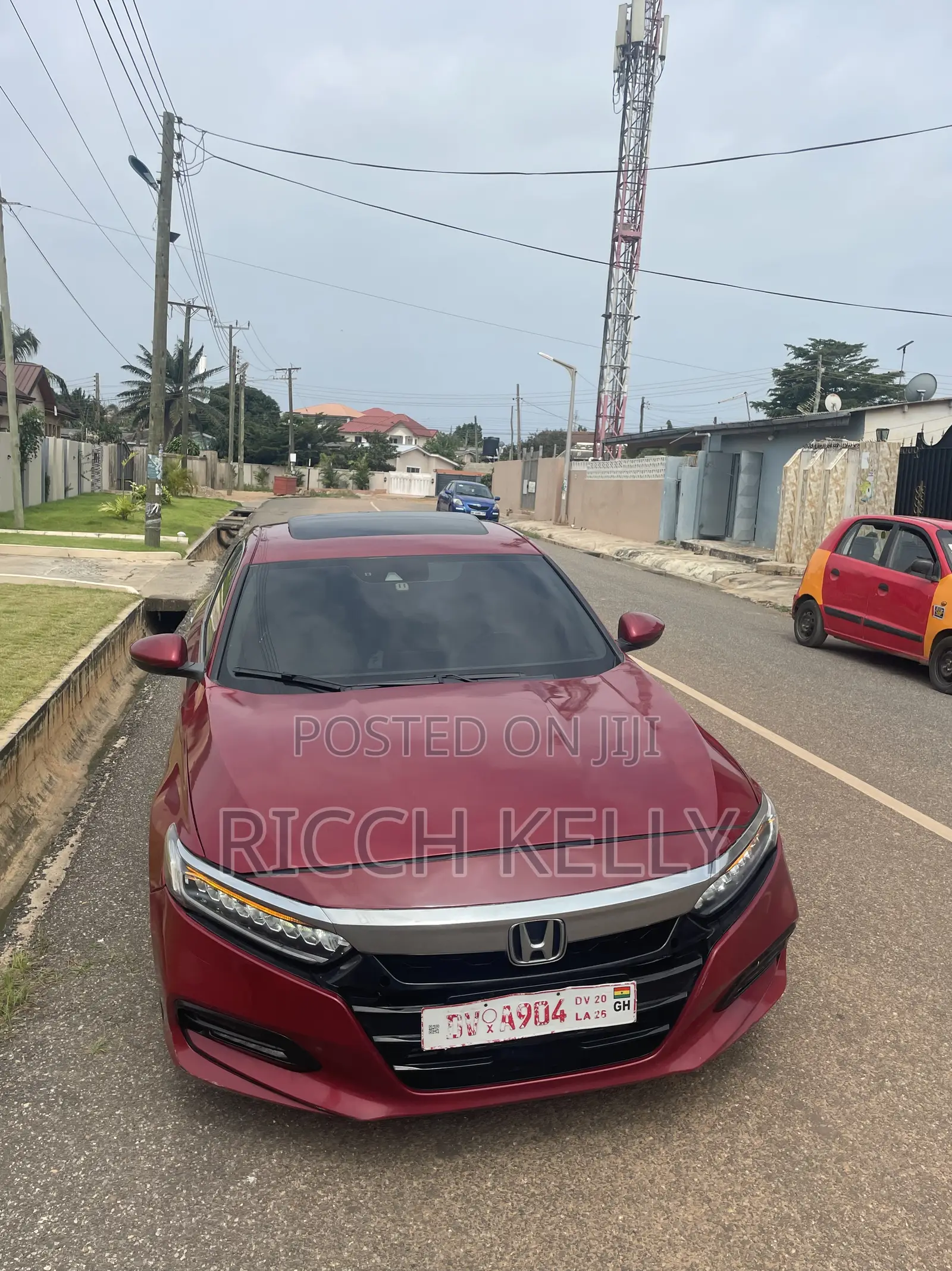 Honda Accord Touring 2.0T 2018 Red