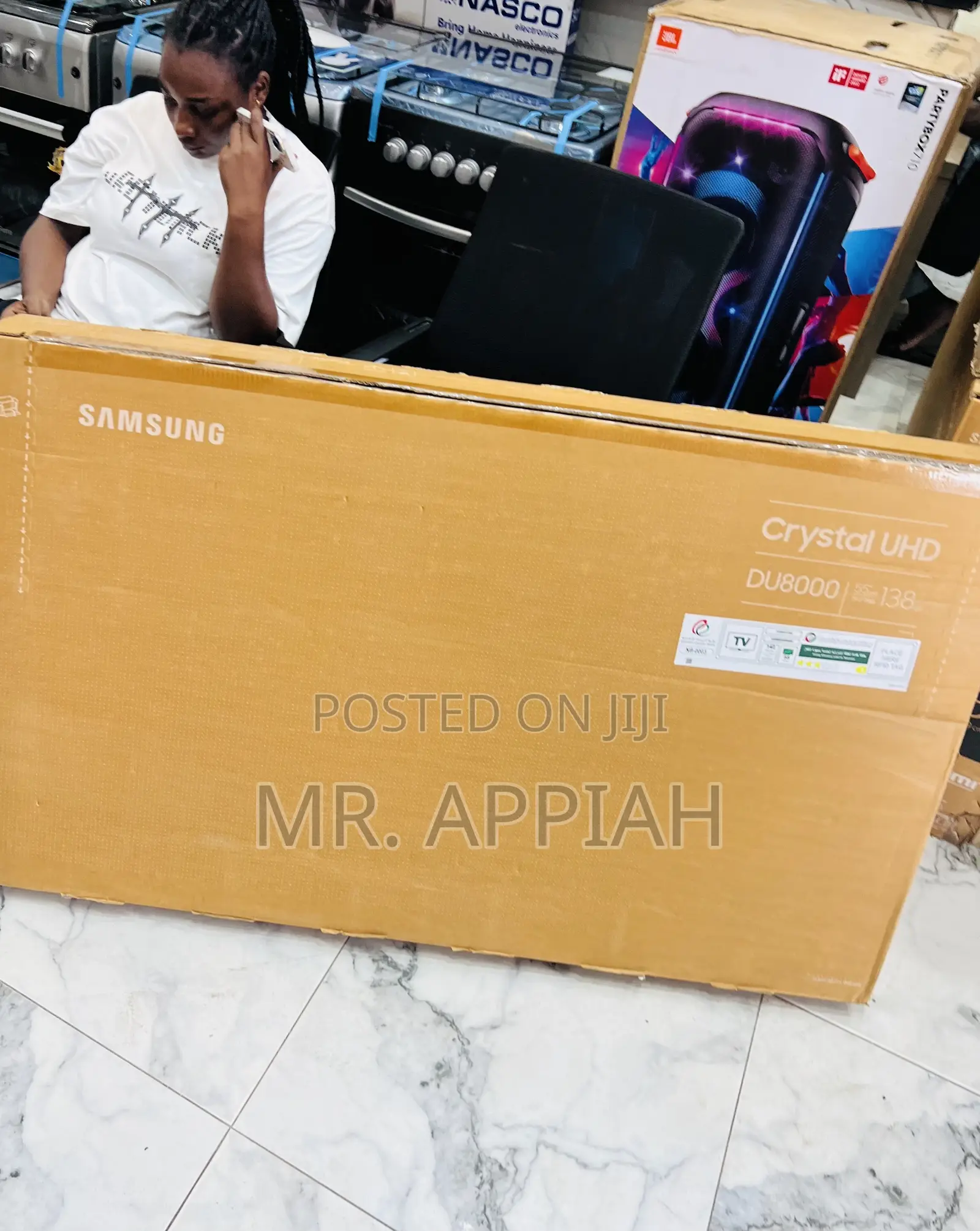 High Efficiency Samsung 55U8072F 55” Uhd 4k Smart TV(Black)..