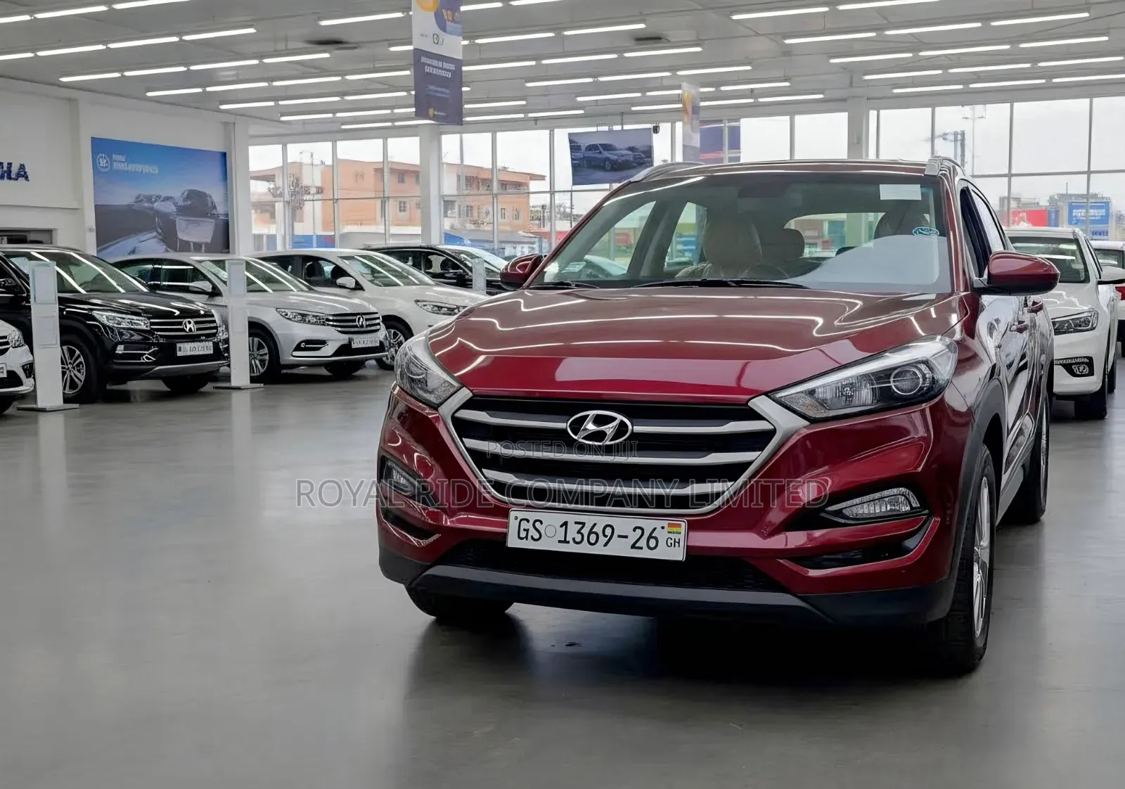 Rent a Car- Hyundai Tucson Red