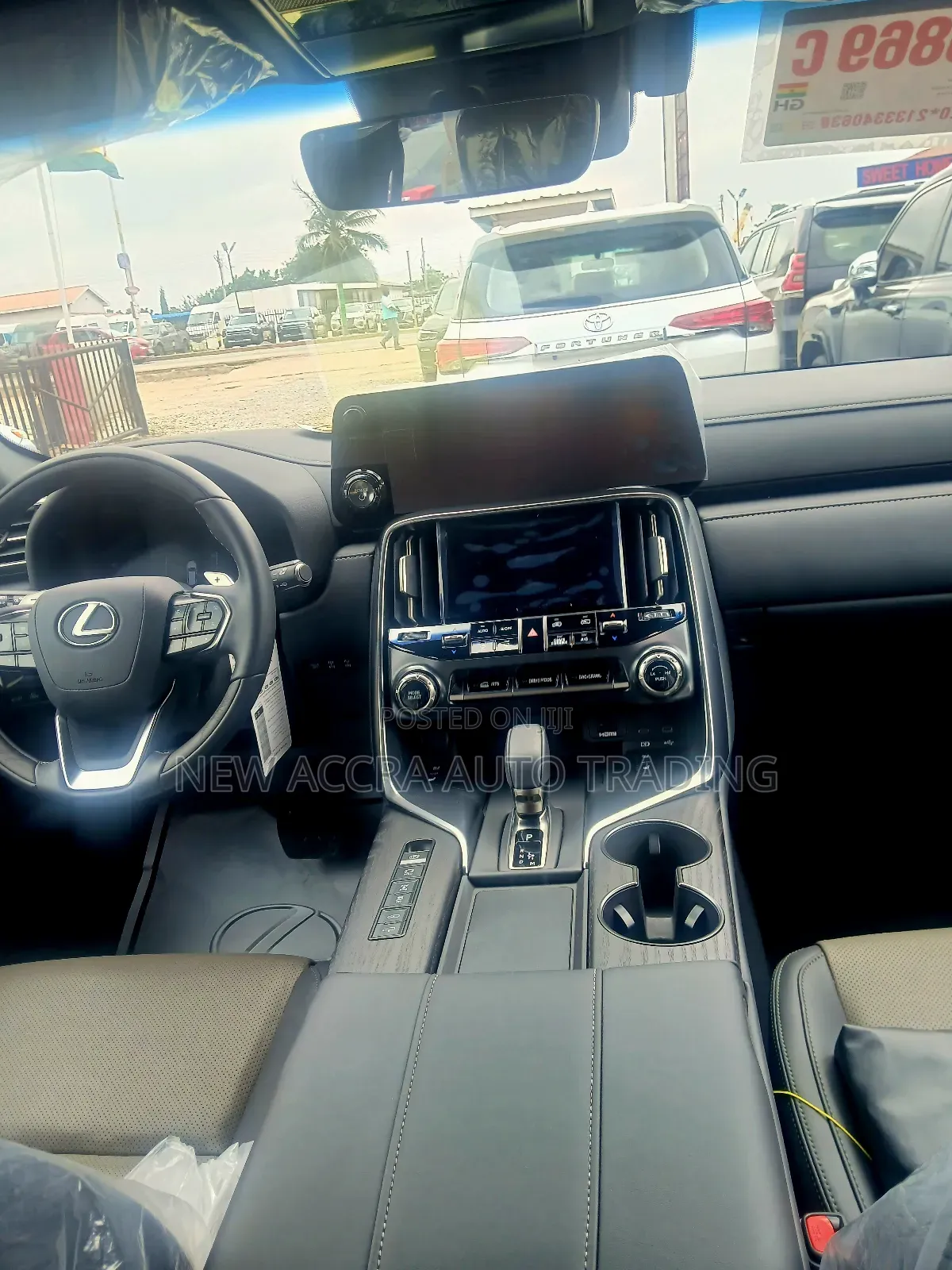 New Lexus LX 700h 2025 Black