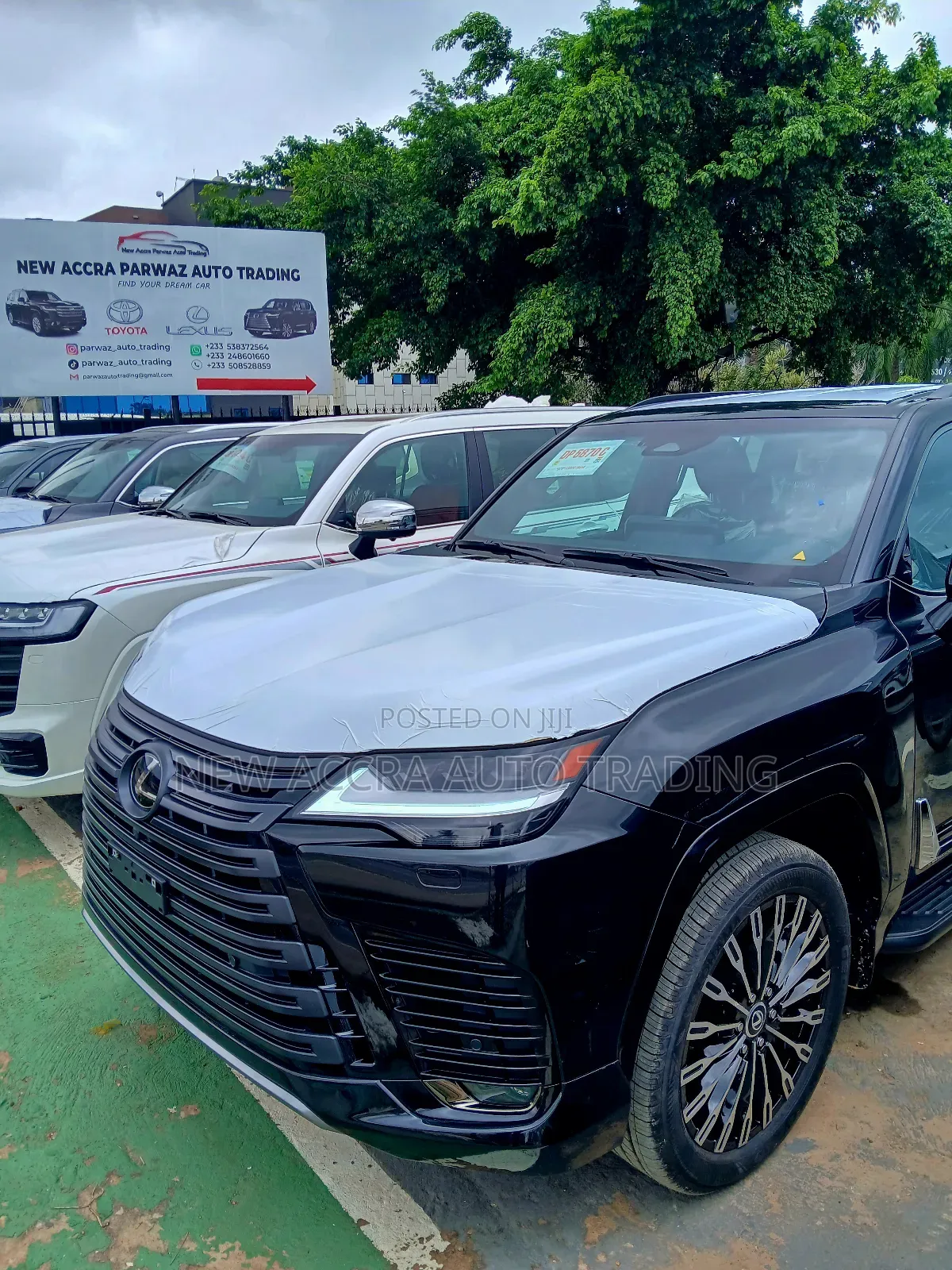 New Lexus LX 700h 2025 Black