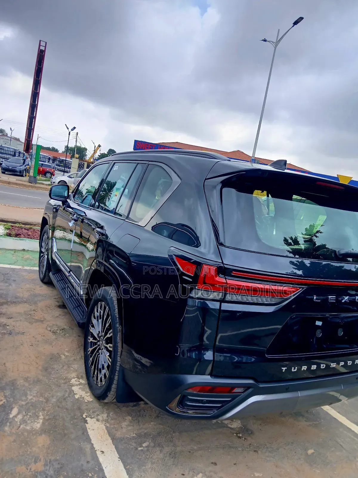 New Lexus LX 700h 2025 Black