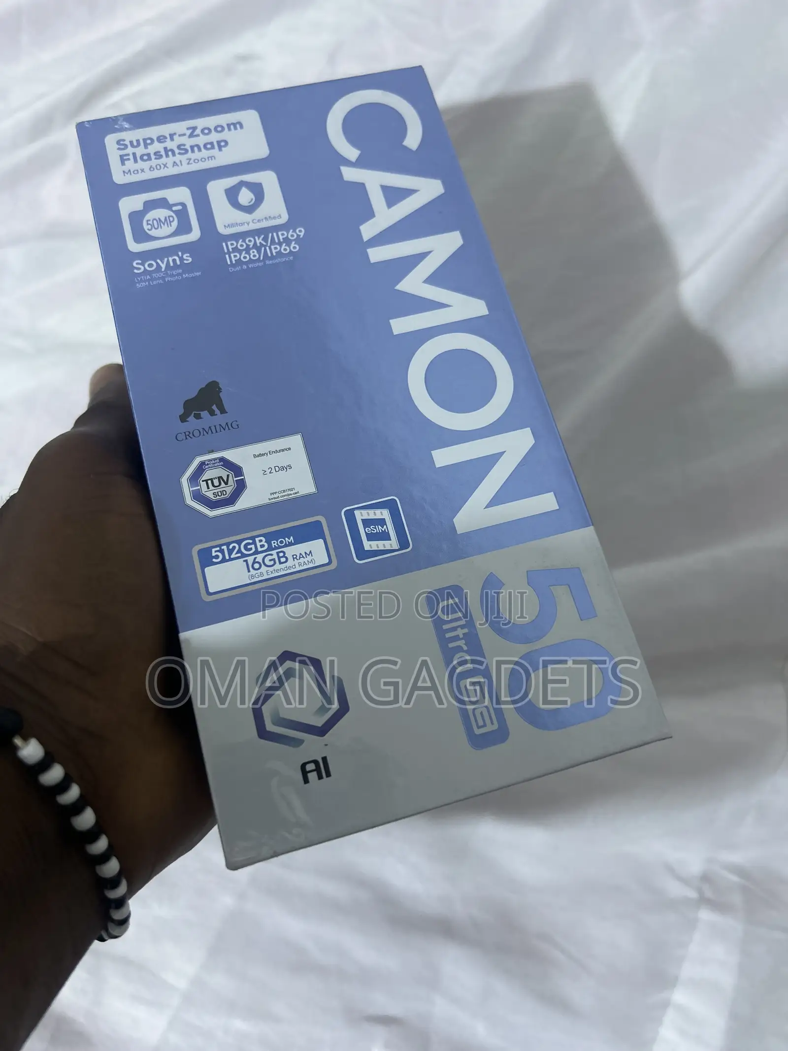 New Tecno Camon 50 Ultra 512 GB Black