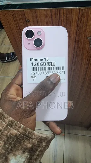 New Apple iPhone 15 128 GB Pink