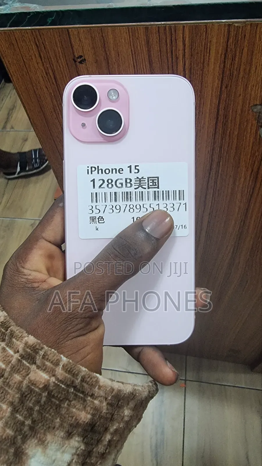 New Apple iPhone 15 128 GB Pink
