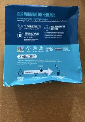 Liquid I.V.® Blue Cotton Candy Hydration Multiplier, 18 Count Packets
