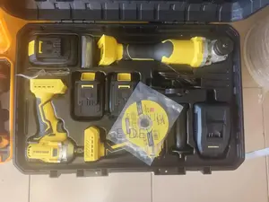 Cordless Multi Tool 3pcs (Angle Grinder+Impact Drill+Impact Wrench)