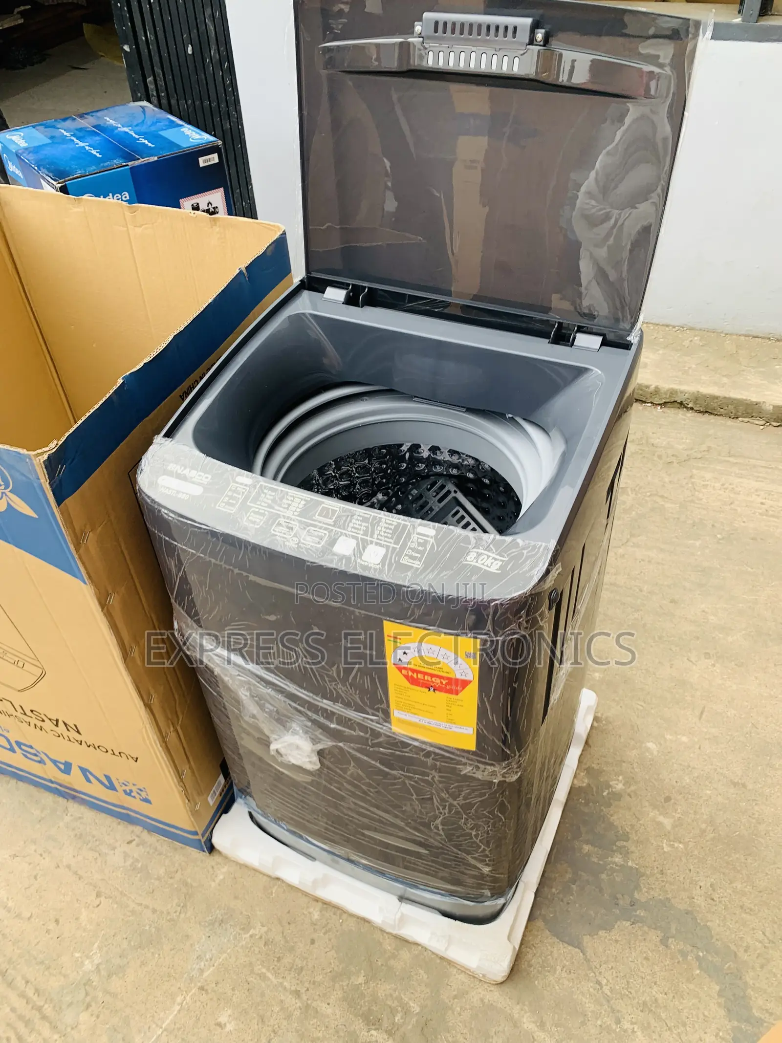 Limited Stock Nasco 8kg 10 Fabric-Friendly Wash Programs [NASTL-B80]