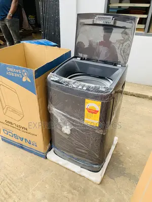 Get a New Nasco 8kg Top Load Full Auto Washing Machine W/ [NASTL-B80]