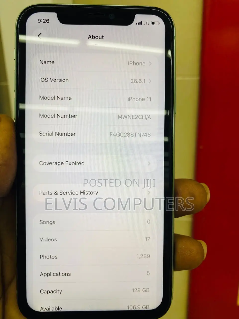 Apple iPhone 11 128 GB Blue