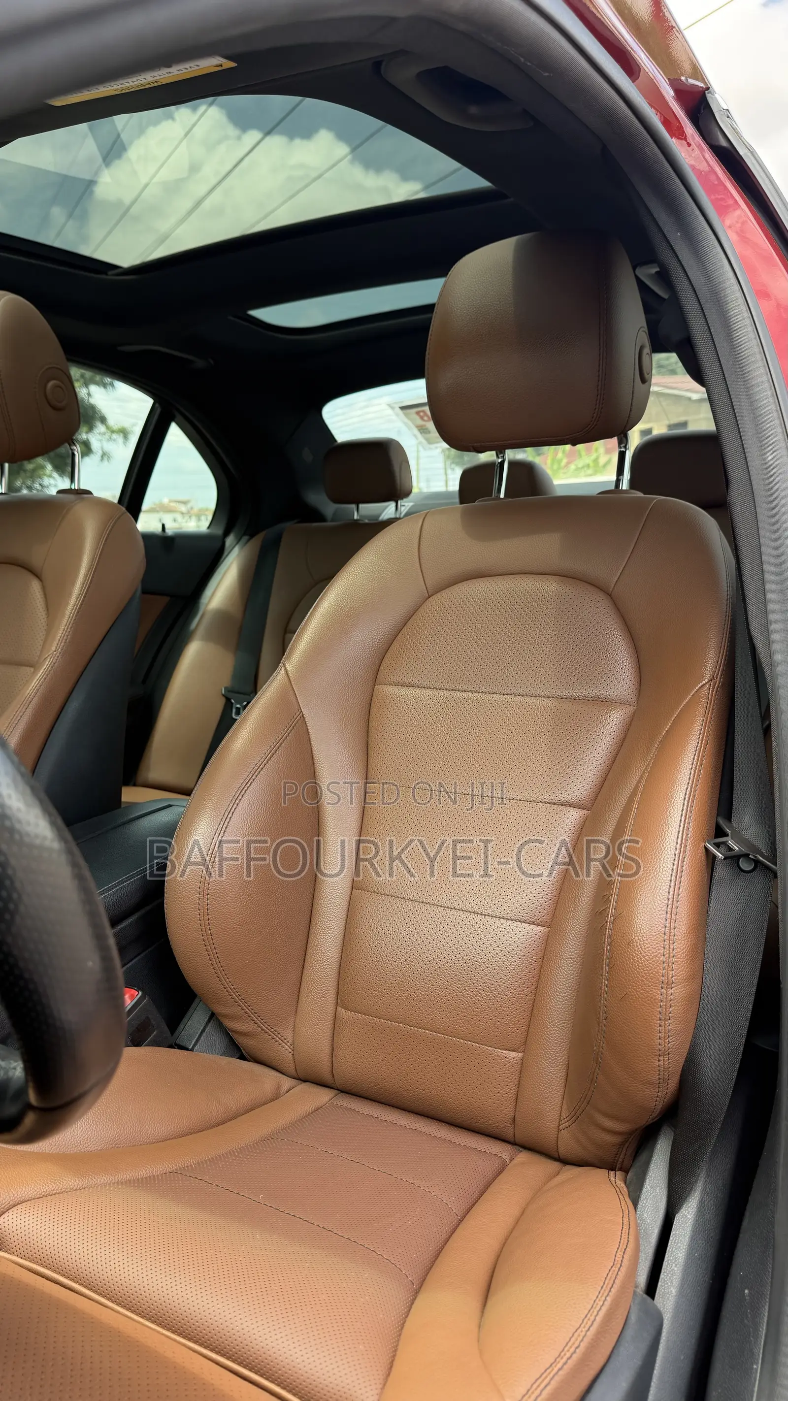Mercedes-Benz C300 Base C300 AWD 4MATIC Sedan 2019 Red
