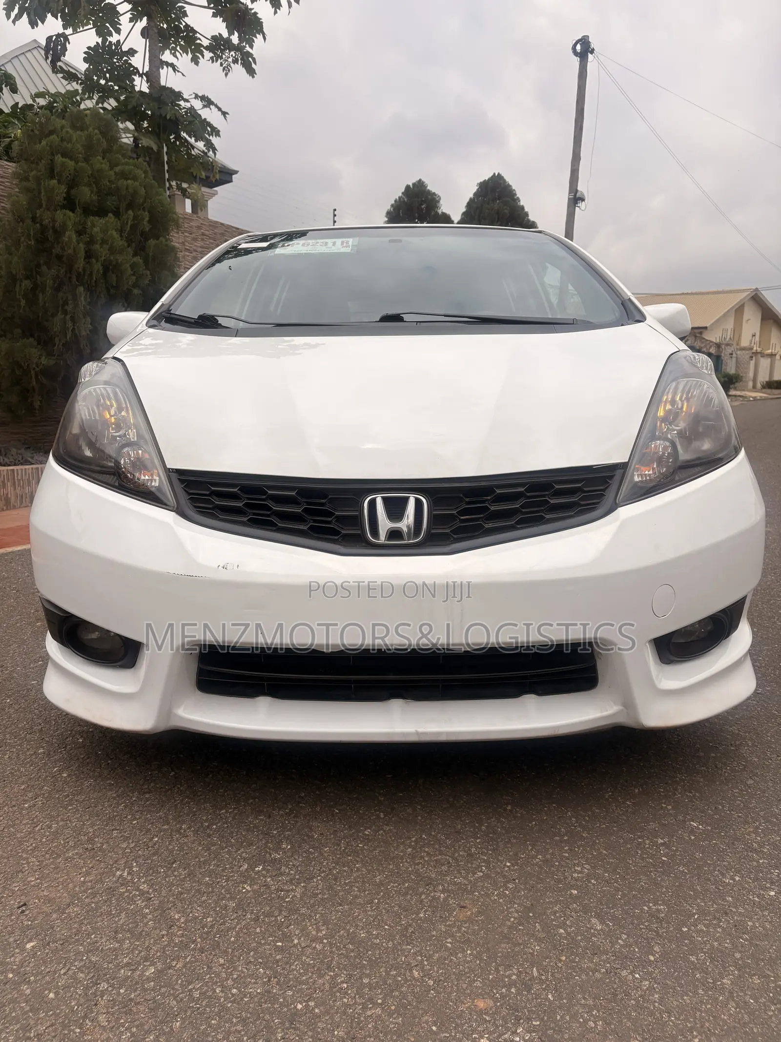Honda Fit Automatic 2012 White